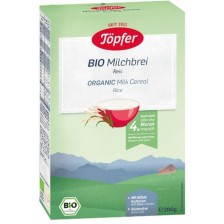 Млечна био каша Töpfer - С ориз, 200 g -1